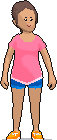 The character standing