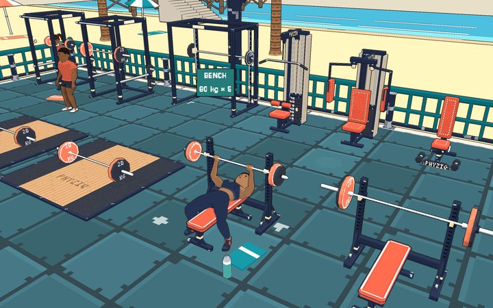 Physique Beach, Santa Monica