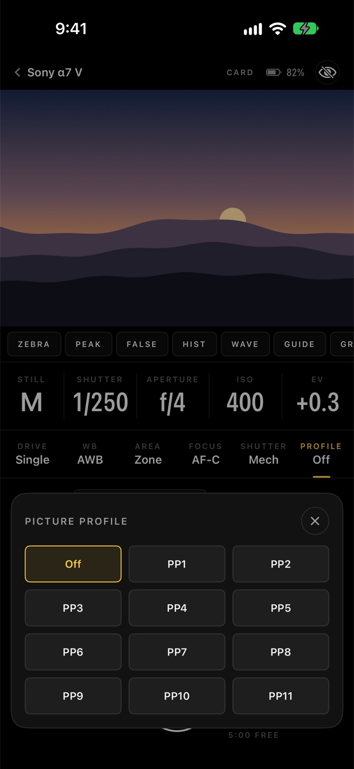 Picture profile