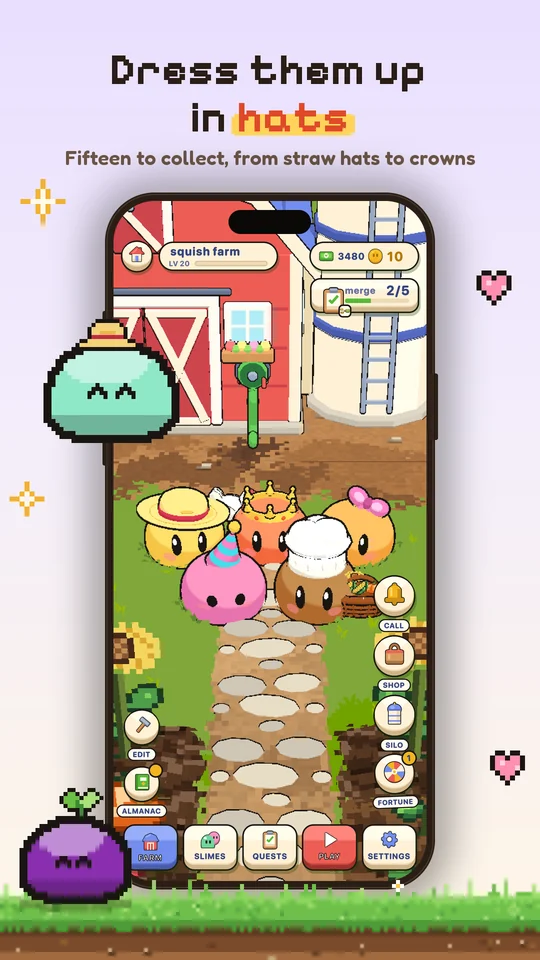 Dress them up in hats