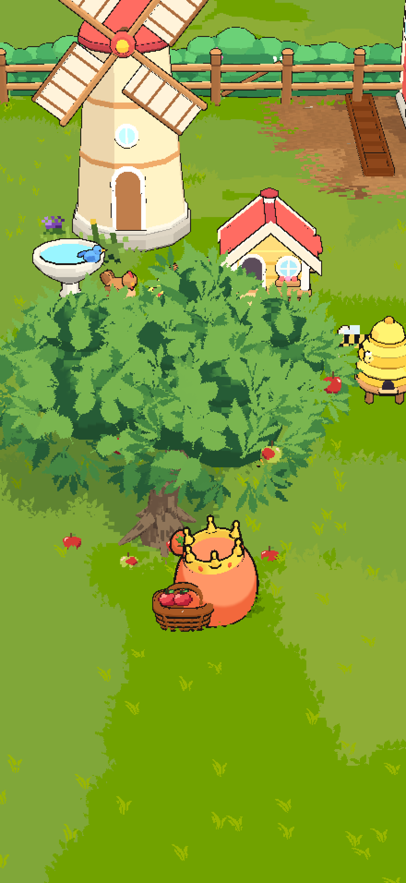 The apple orchard