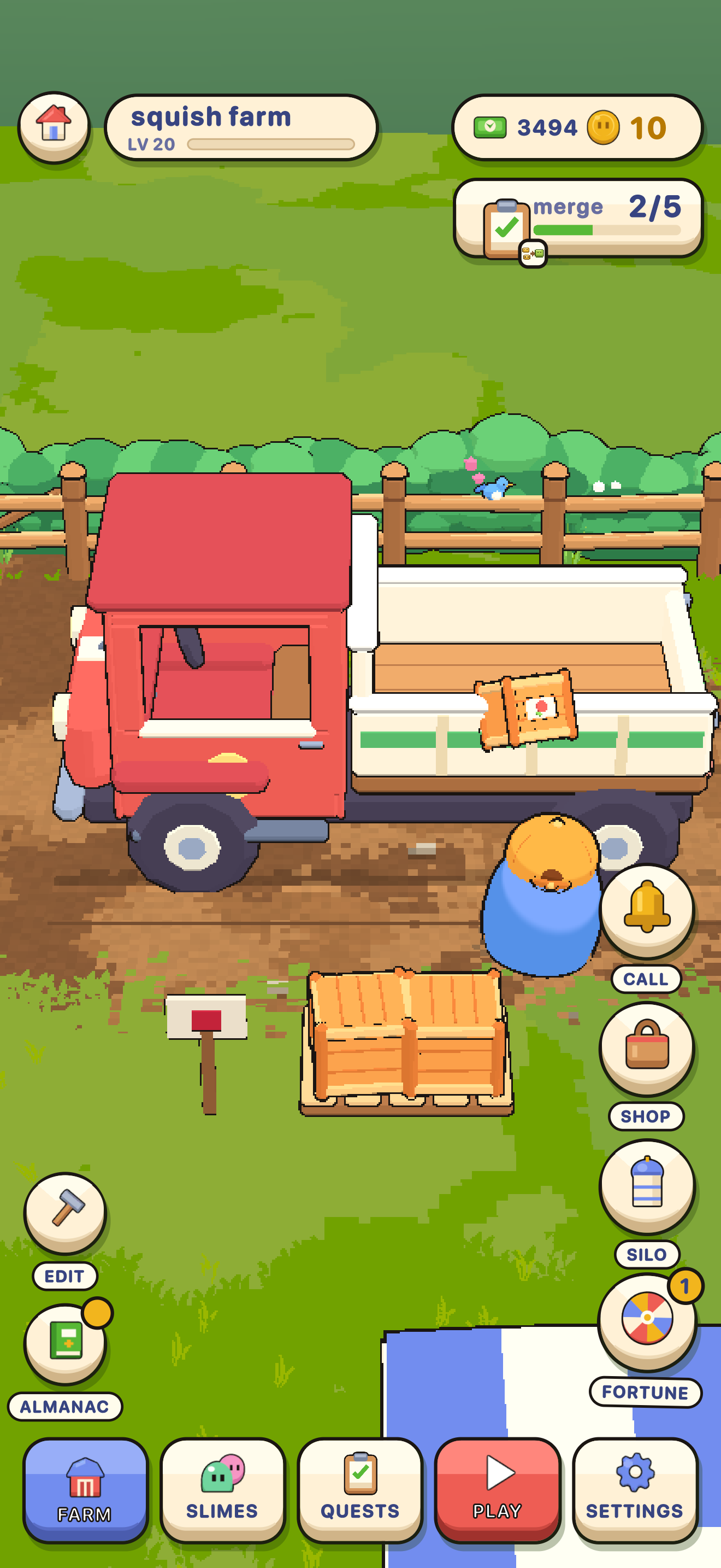 Old Gus and his delivery truck