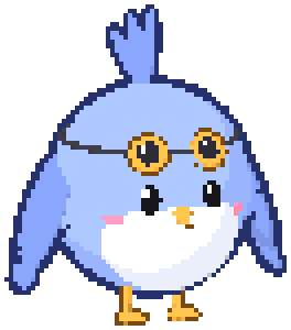 Puff as Soarer, wearing flight goggles