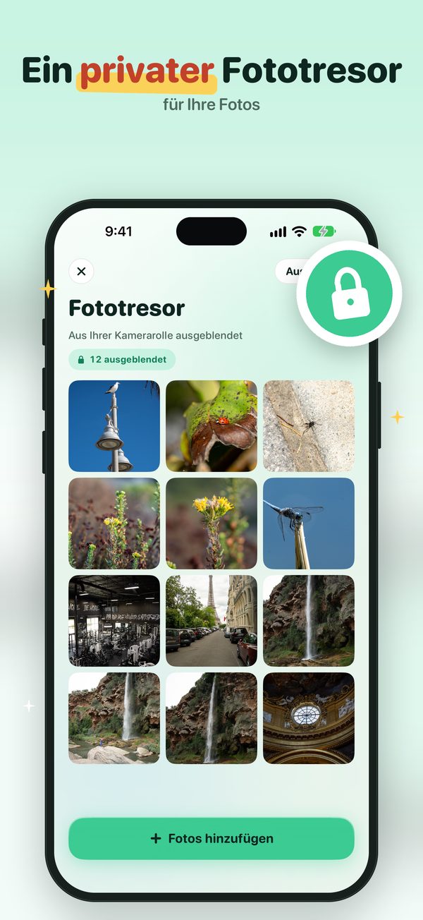Ein privater Fototresor