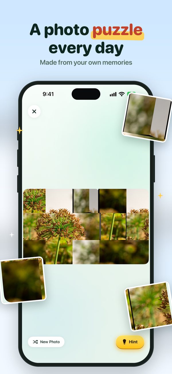 A photo puzzle every day
